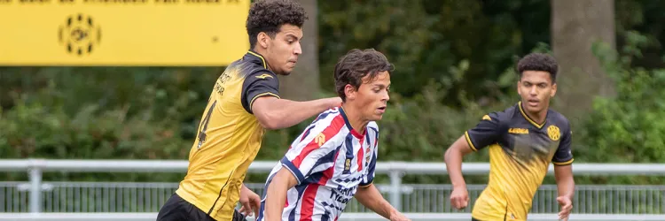 Willem II O21 blijft koploper ondanks nederlaag